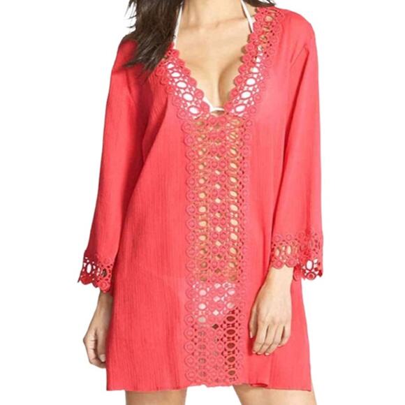 KKXY Pink Beach/Pool/Swimsuit Coverup, Size Small* (Please see below) - Picture 1 of 12